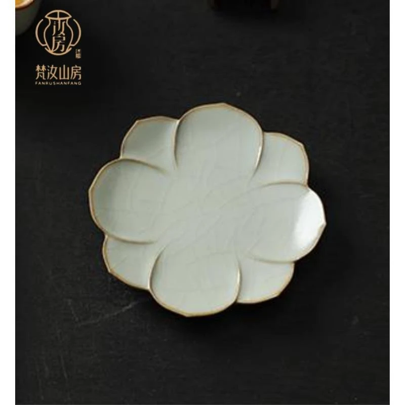 梵汝山房 象牙青 檀花杯垫 FRQ-034