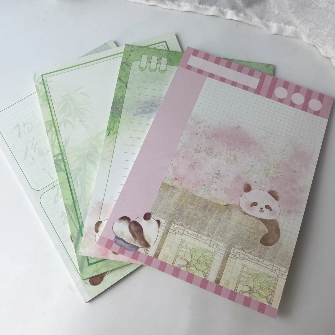 四方伙伴B5拍纸本ins可爱卡通彩色套装小清新学生拍纸本