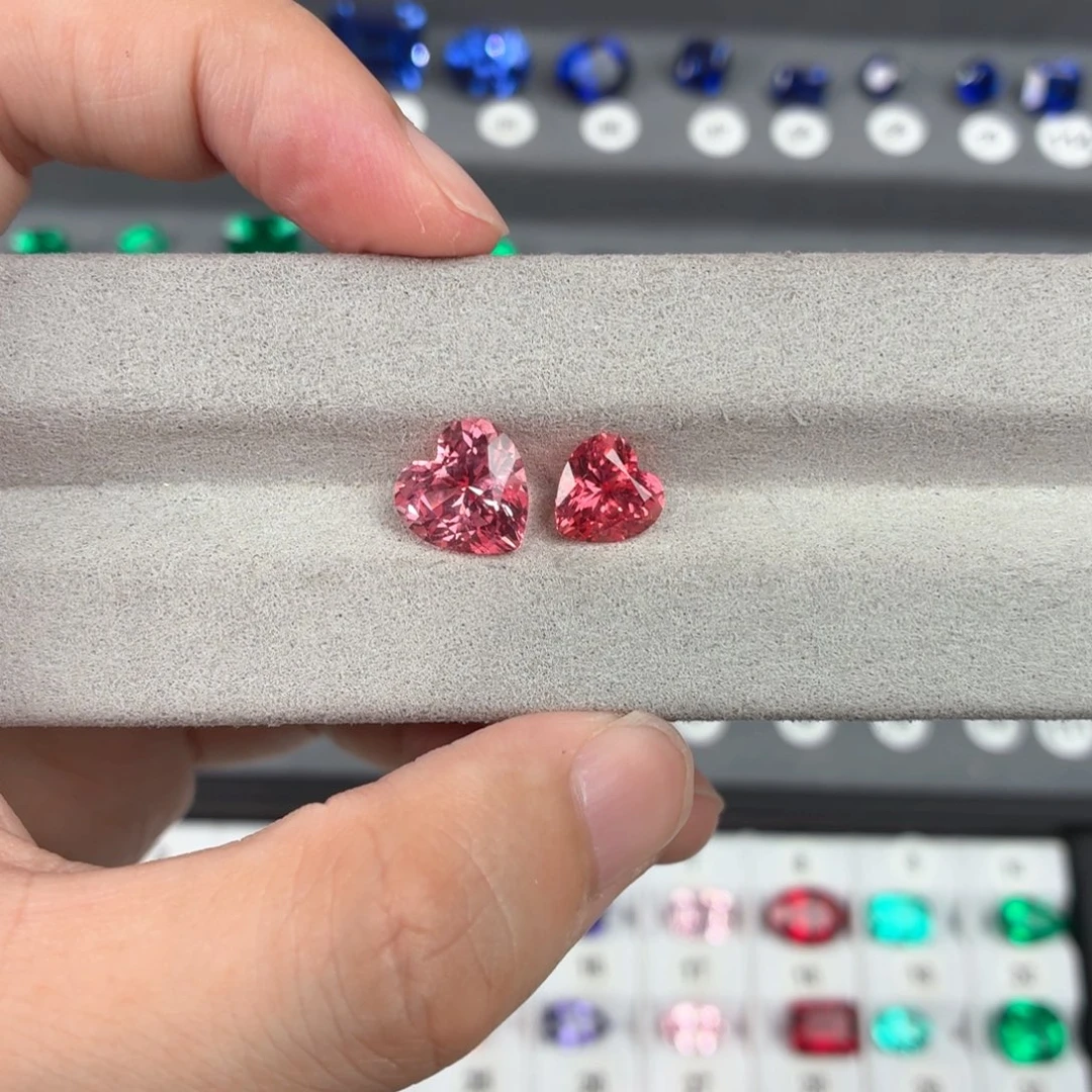 语***萱合成（培育）蓝宝石裸石未镶嵌7.2ct