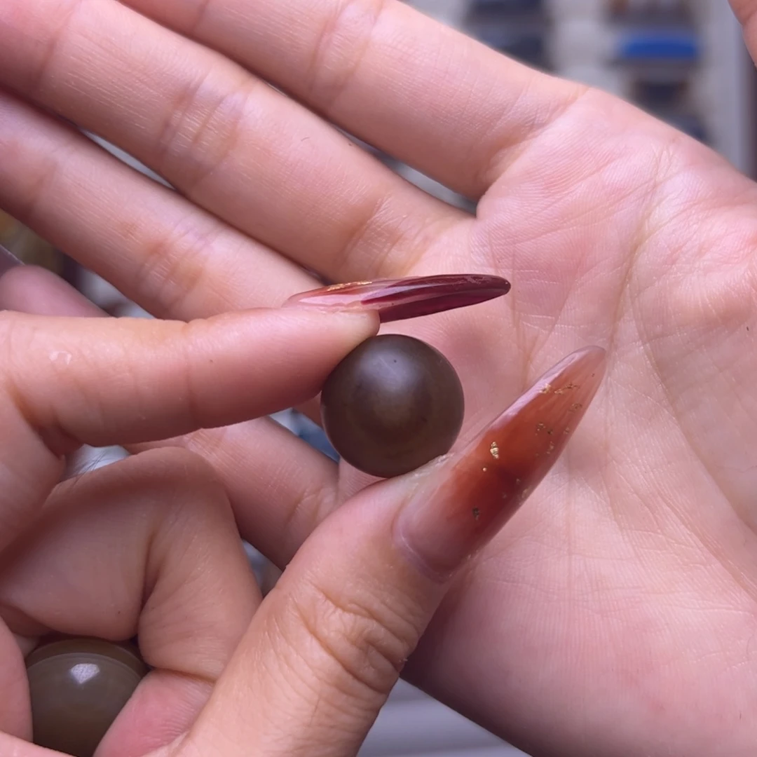 落***落玛瑙/玉髓颈饰未镶嵌