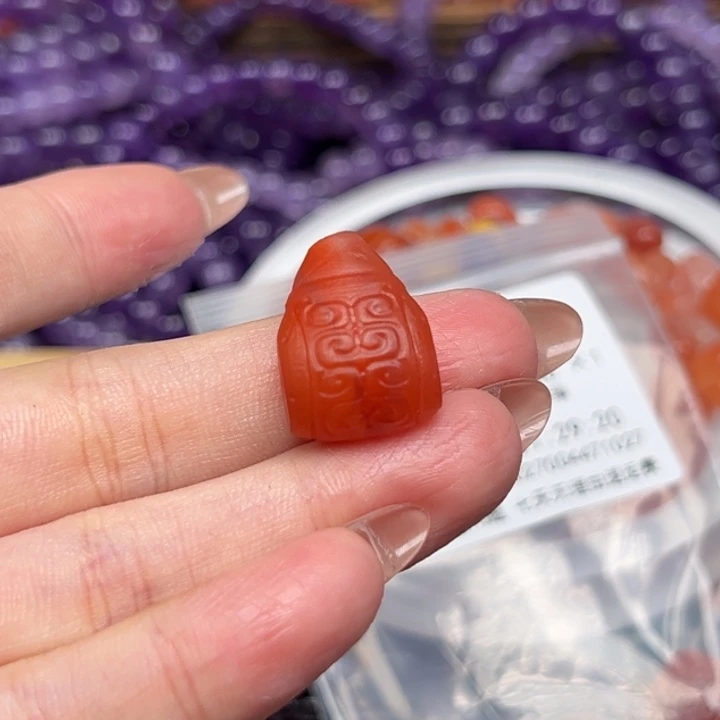 吊坠(不含链)未镶嵌南红玛瑙