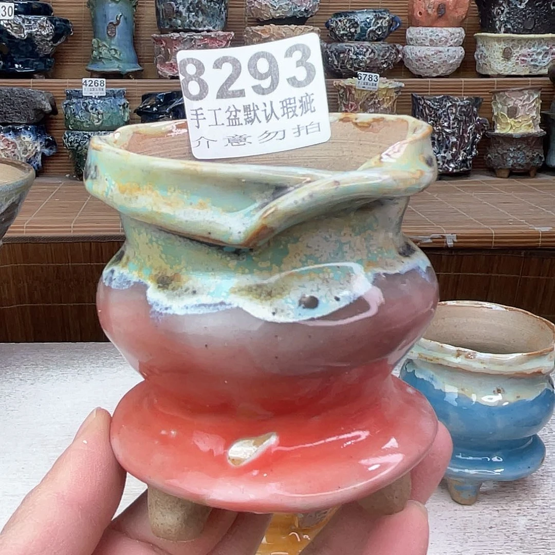 景德镇陶瓷艺术罐，全手工制作瑕疵清仓特价