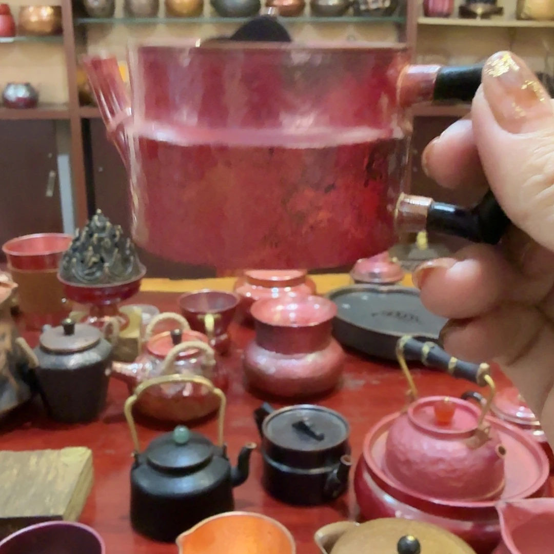 紫铜手工制作摆件