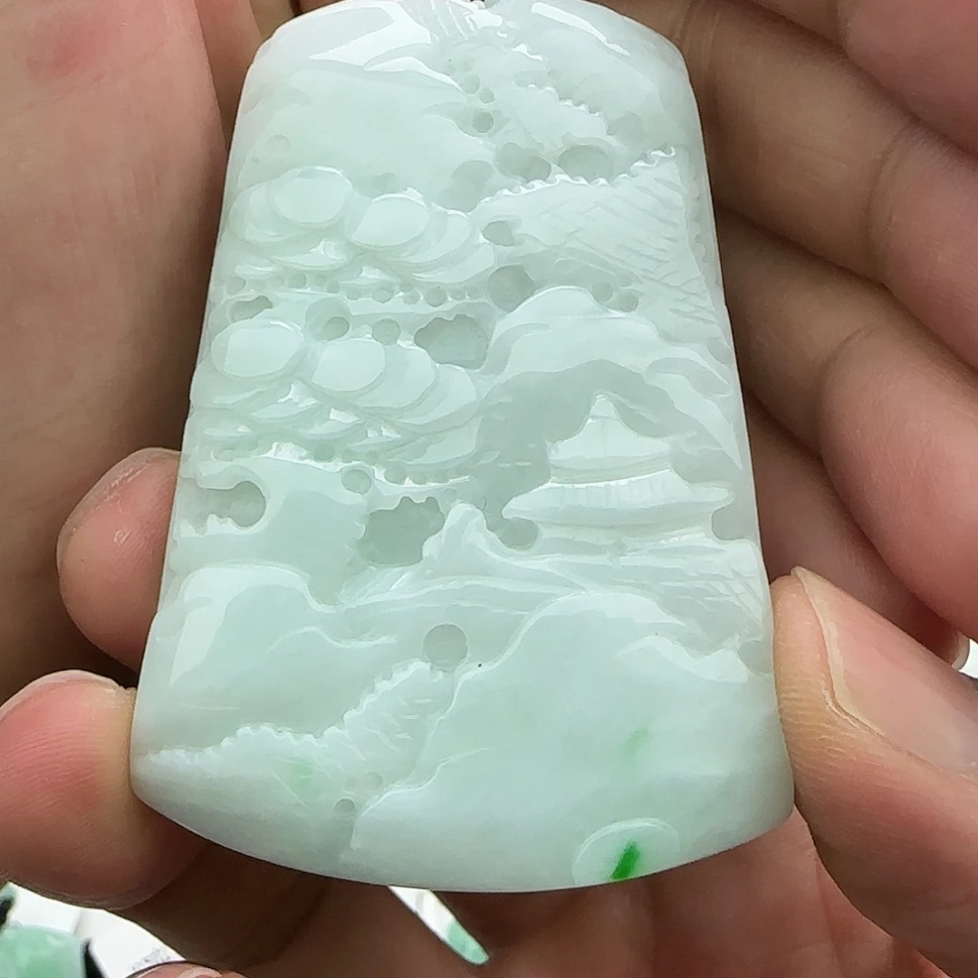 颈饰未镶嵌翡翠翡翠