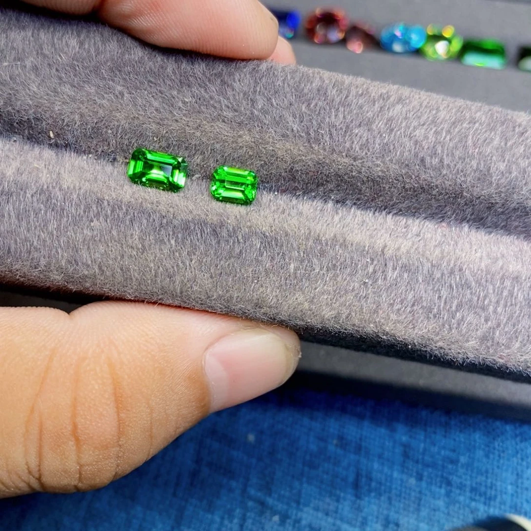 石榴石（沙弗莱）裸石未镶嵌沙弗莱