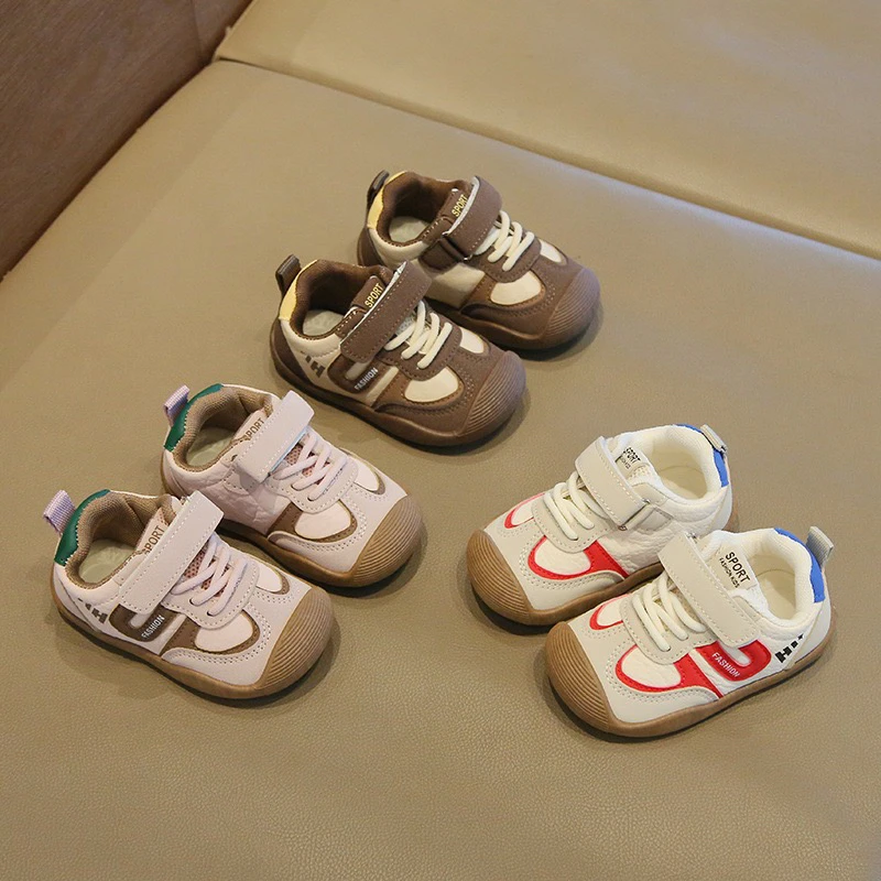 宝宝软底春秋步鞋新款2025秋季新款婴儿机能儿童女童鞋子防滑防踢