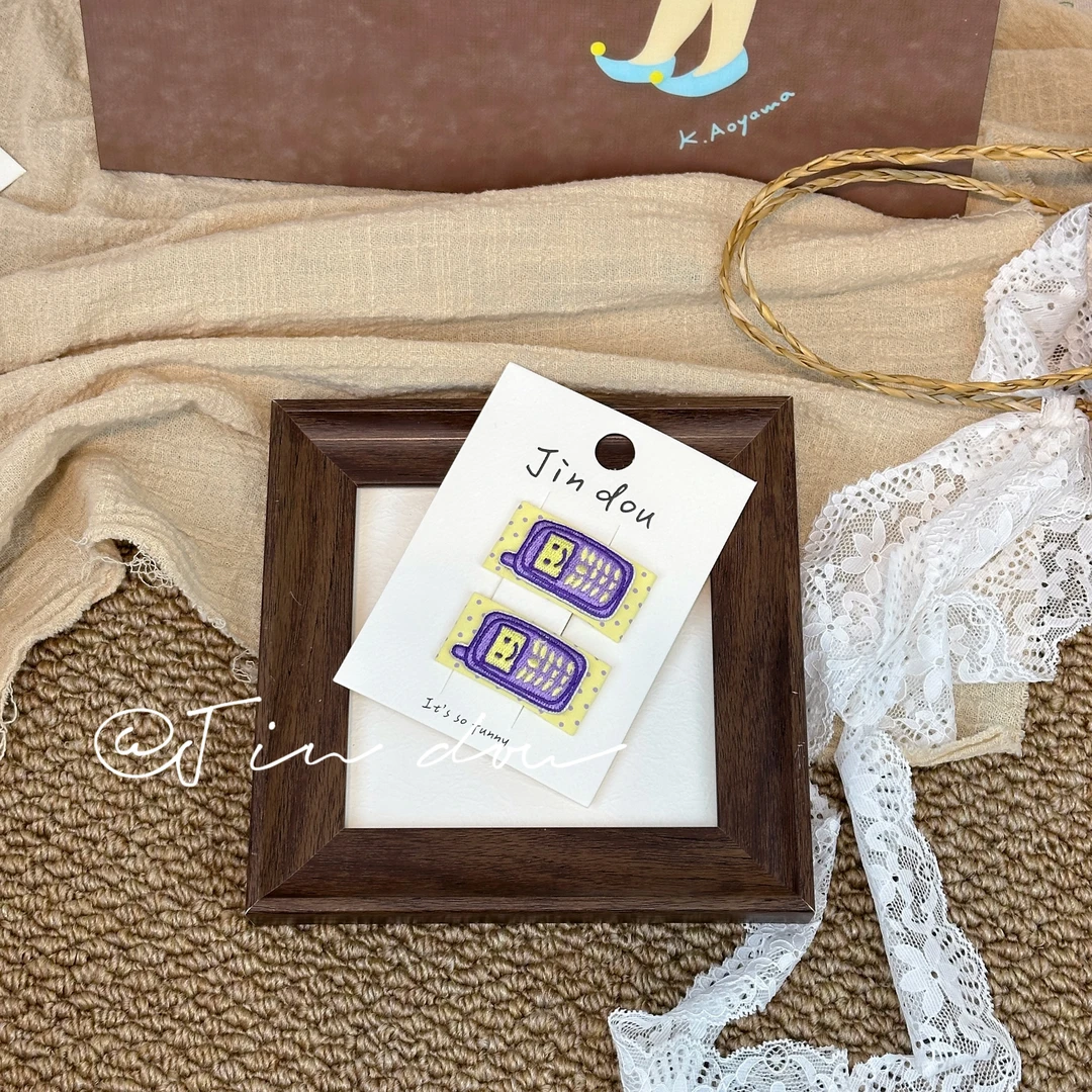 A195发饰儿童可爱百搭头饰少女简约彩色ins