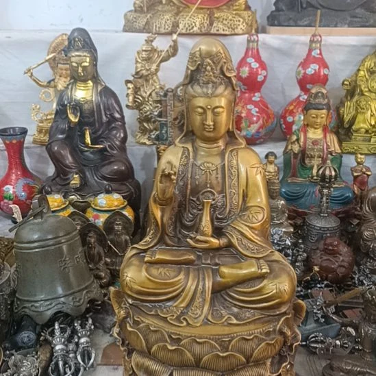 地***汤老杨铜器精品居家