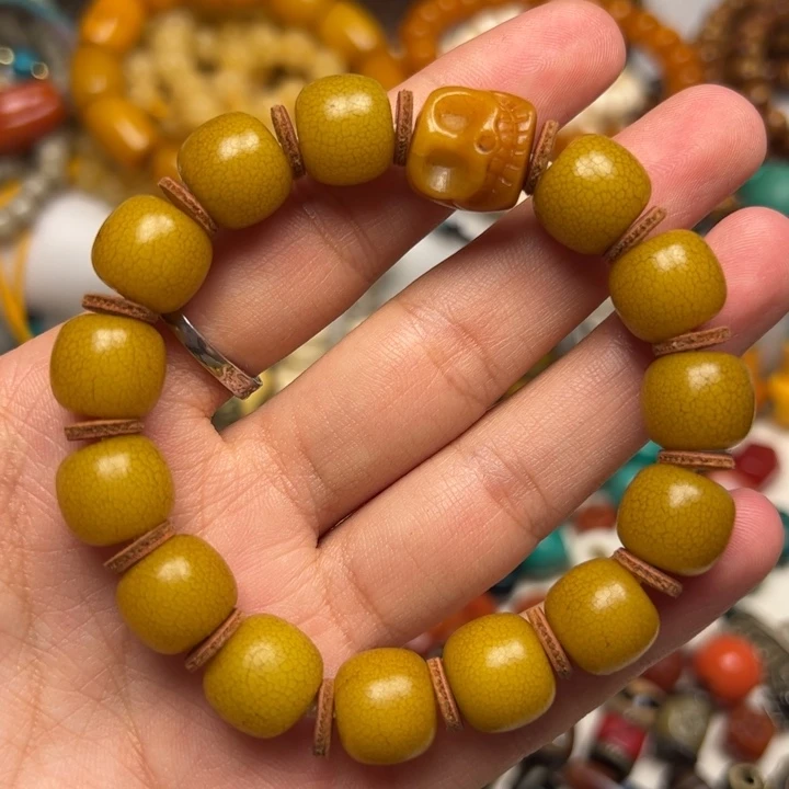 泥塑藏式风格手串