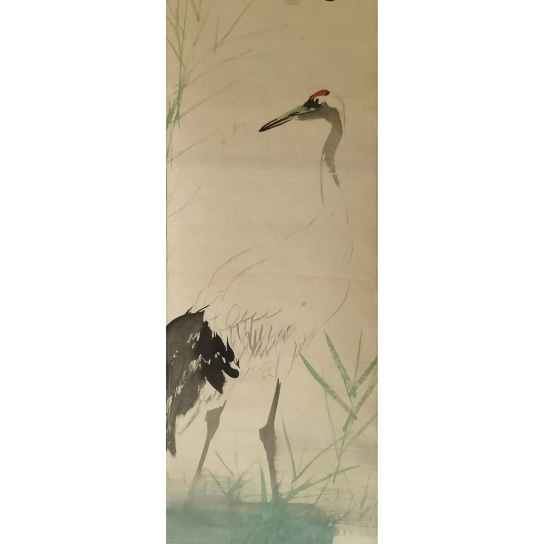 【辽拍】V250709-2-342《贺寿图》（3.3平尺) 绢本镜片 DD1