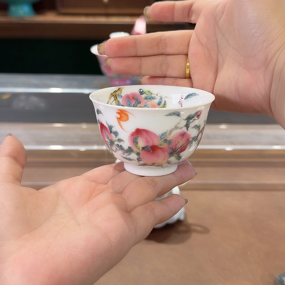 珐琅彩主人杯茶具套装