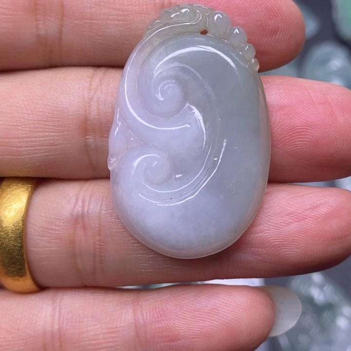 翡翠未镶嵌颈饰天然缅甸翡翠A货