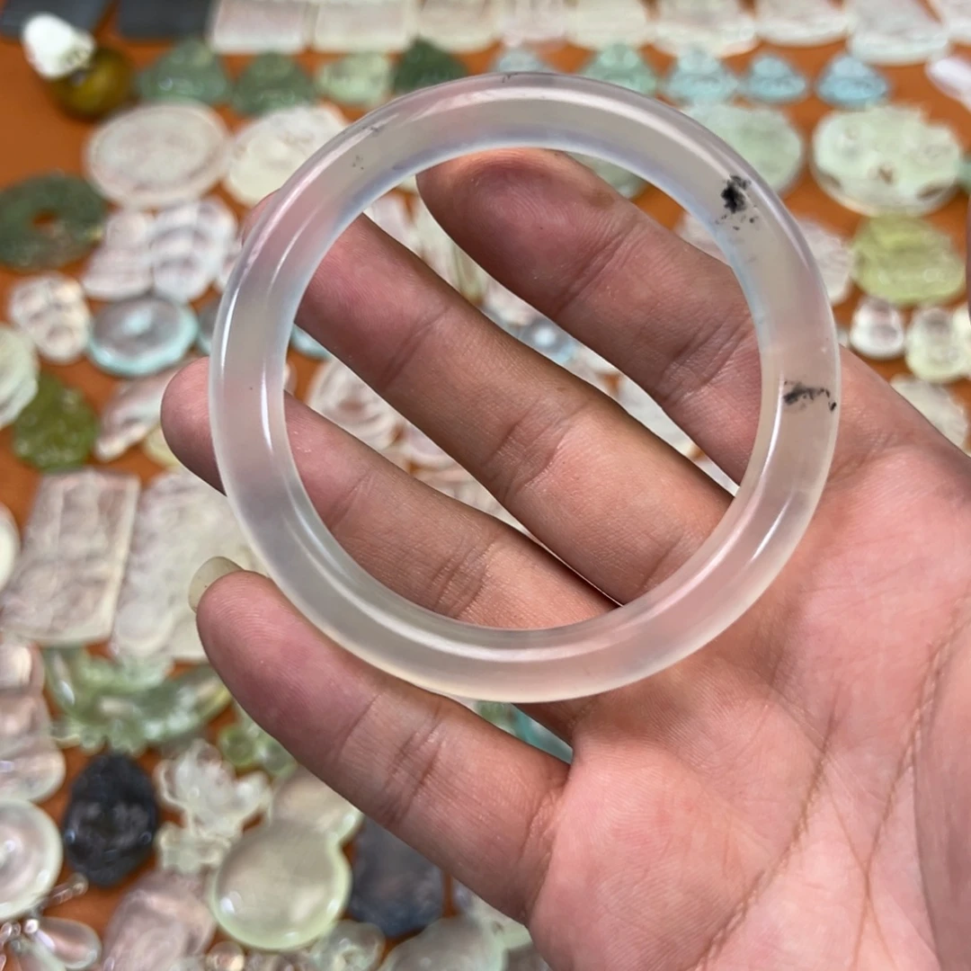 蛇纹石玉未镶嵌多样性随机发一60.6