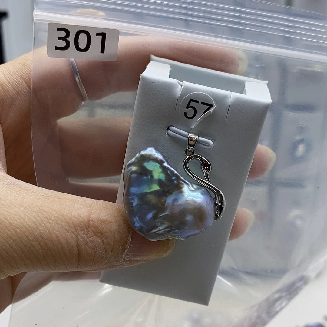 颈饰合金淡水珍珠