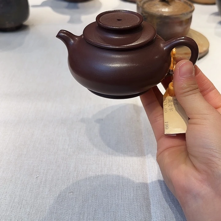 紫砂壶紫泥小品壶