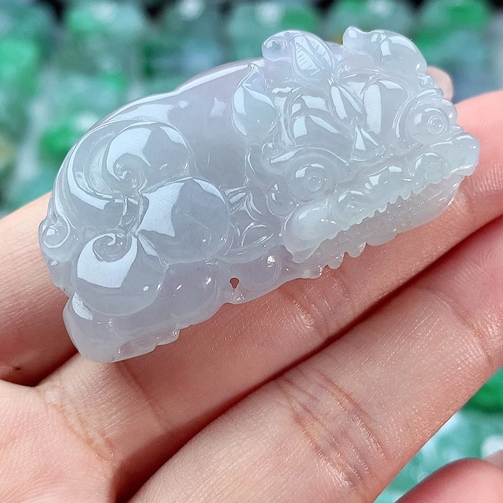 颈饰未镶嵌翡翠翡翠