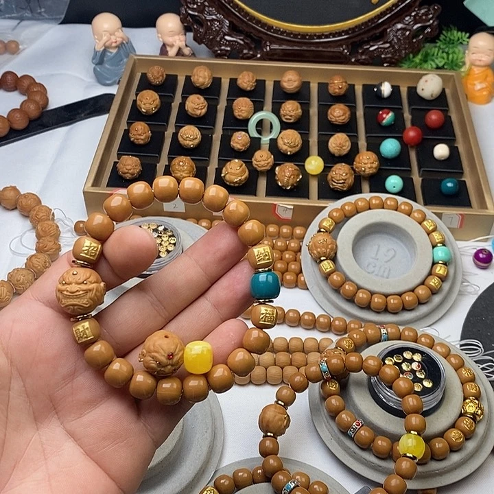 猴头核桃手串宣****心老型