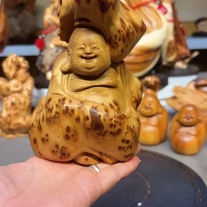 柏木太行崖柏弥勒佛瘤疤