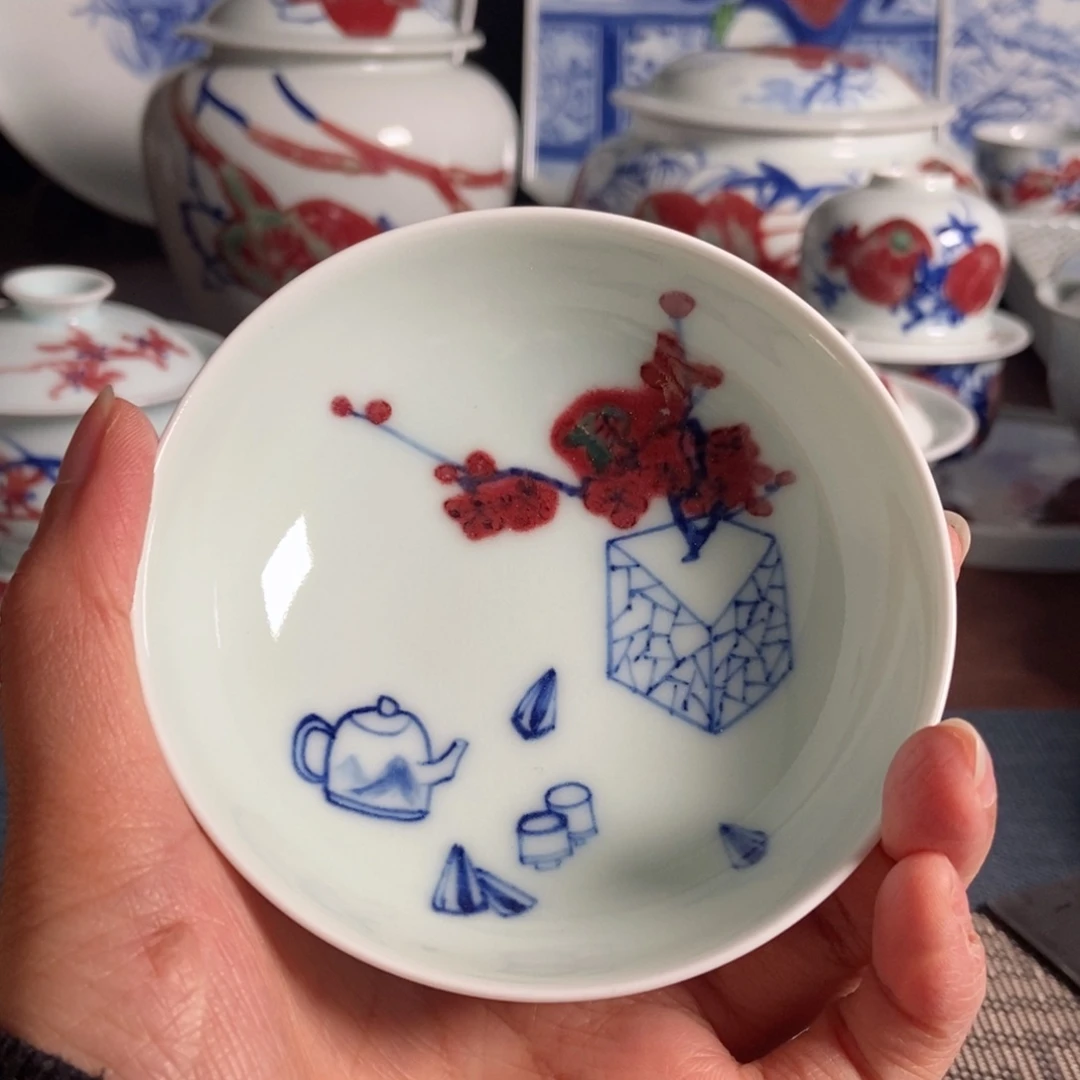 用***逃景德镇瓷器精品展示微瑕