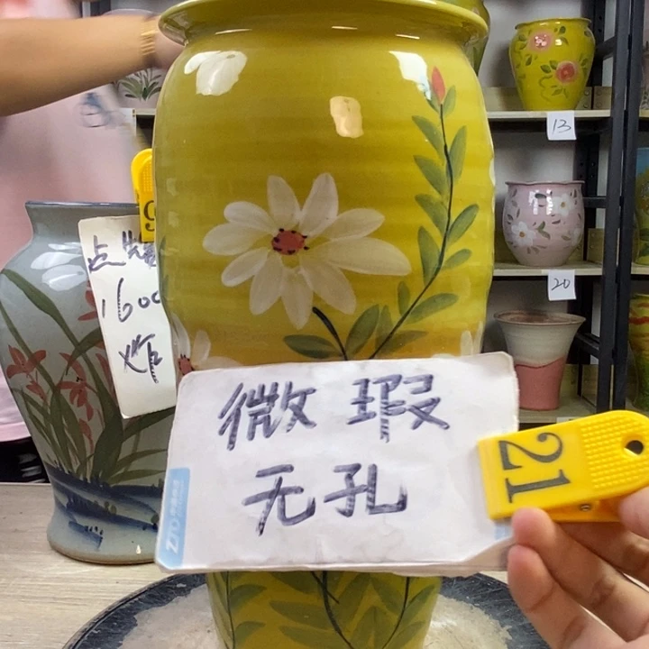 景德镇高温陶瓷花盆
