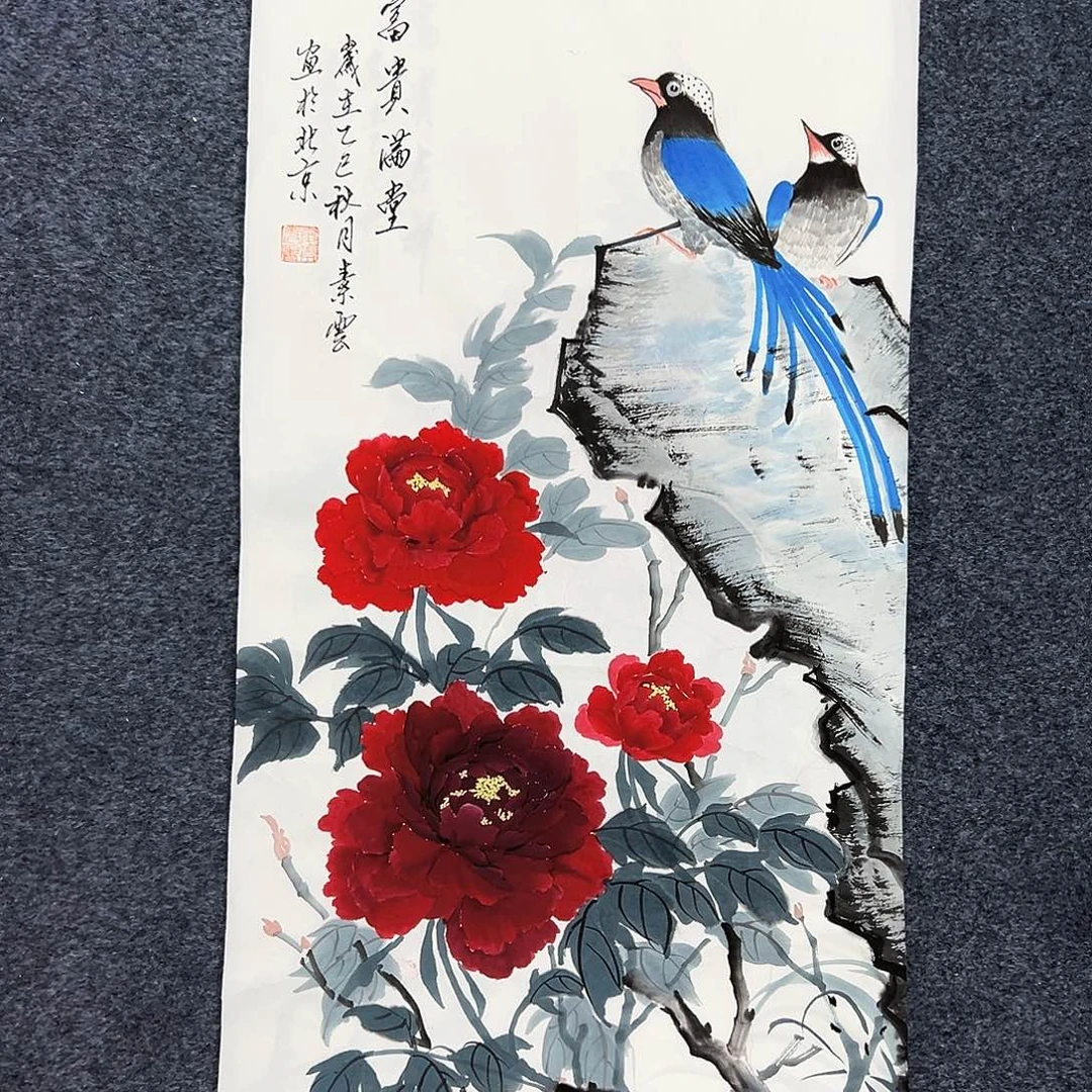 国画国画纯手绘作品大放漏！！！
