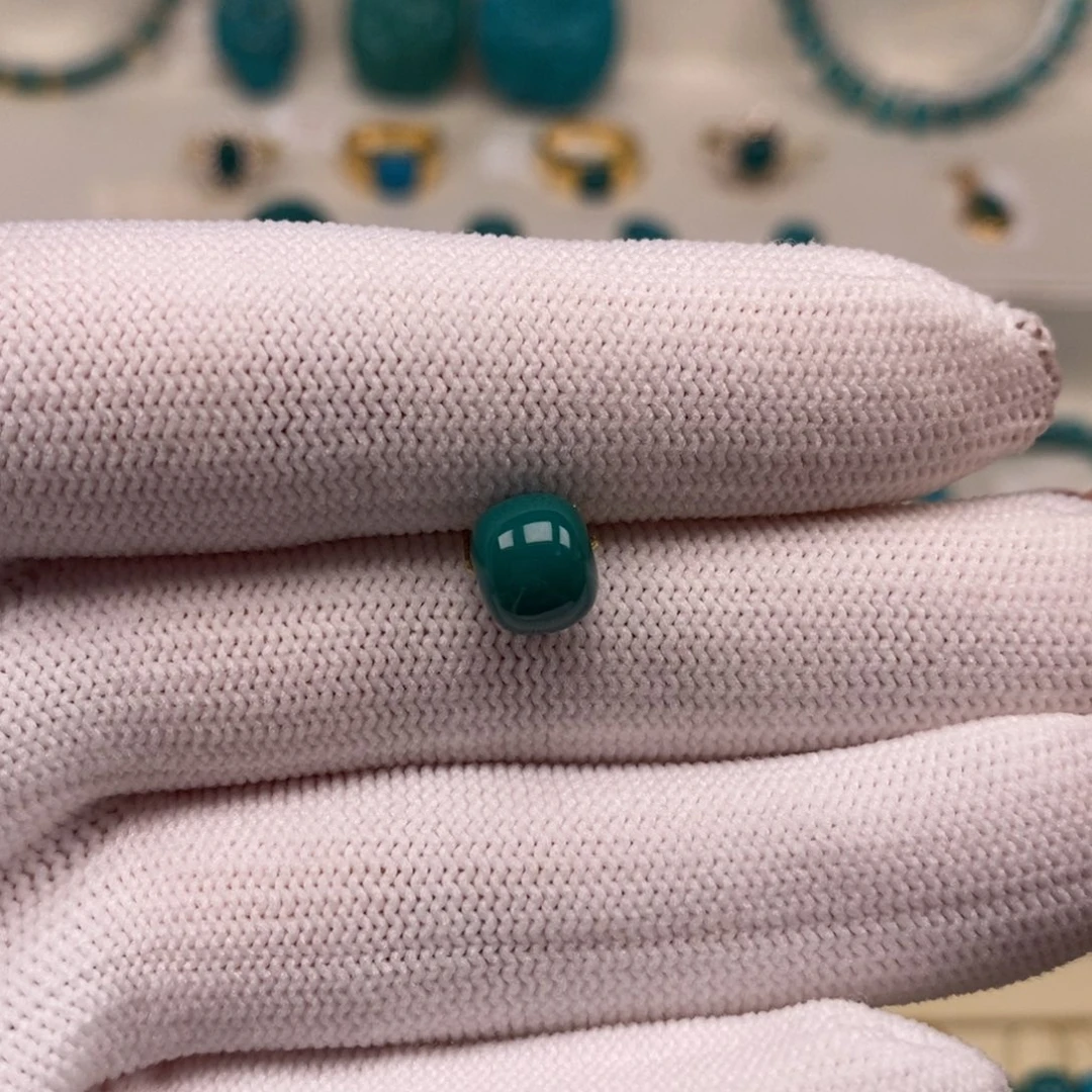 绿松石未镶嵌老型8.1mm武****鲁AA843