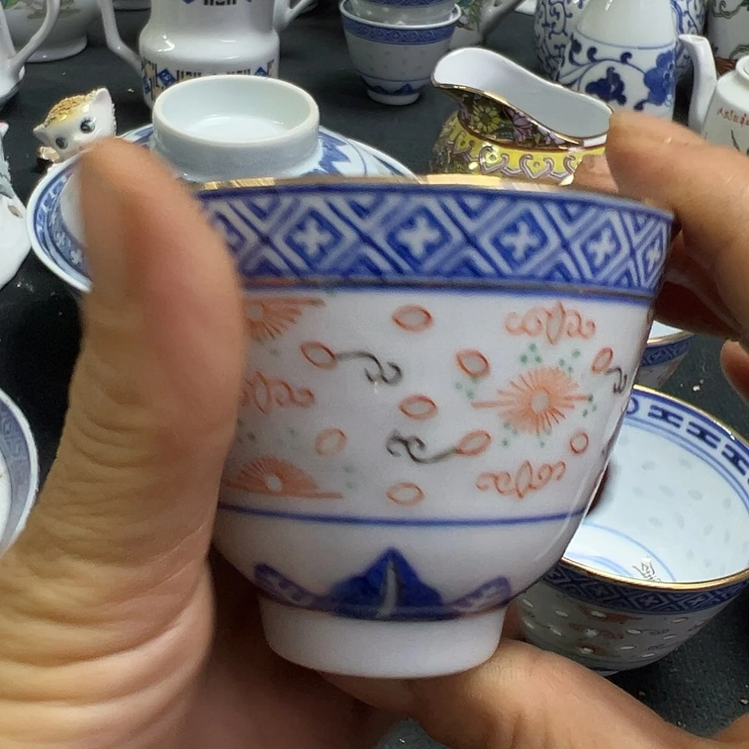 杯景德镇陶瓷二刚杯