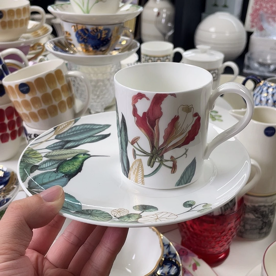 德国唯宝繁花系列咖啡杯碟套200ml