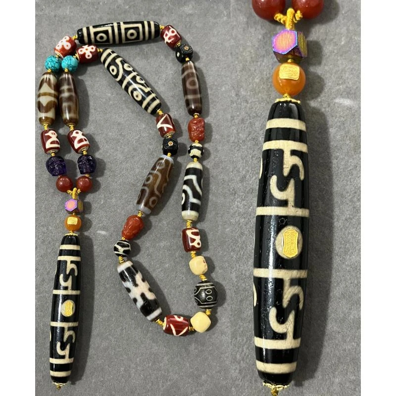 非金属皮质吊坠 一笔勾销⻏ 月债永清项链/条Y01STZ-2833