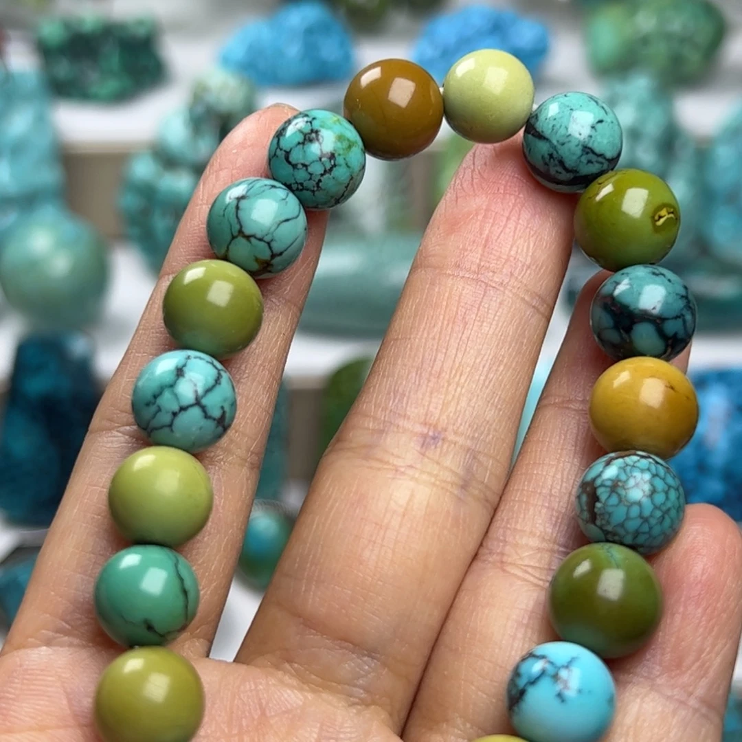 绿松石未镶嵌天然原矿绿松石