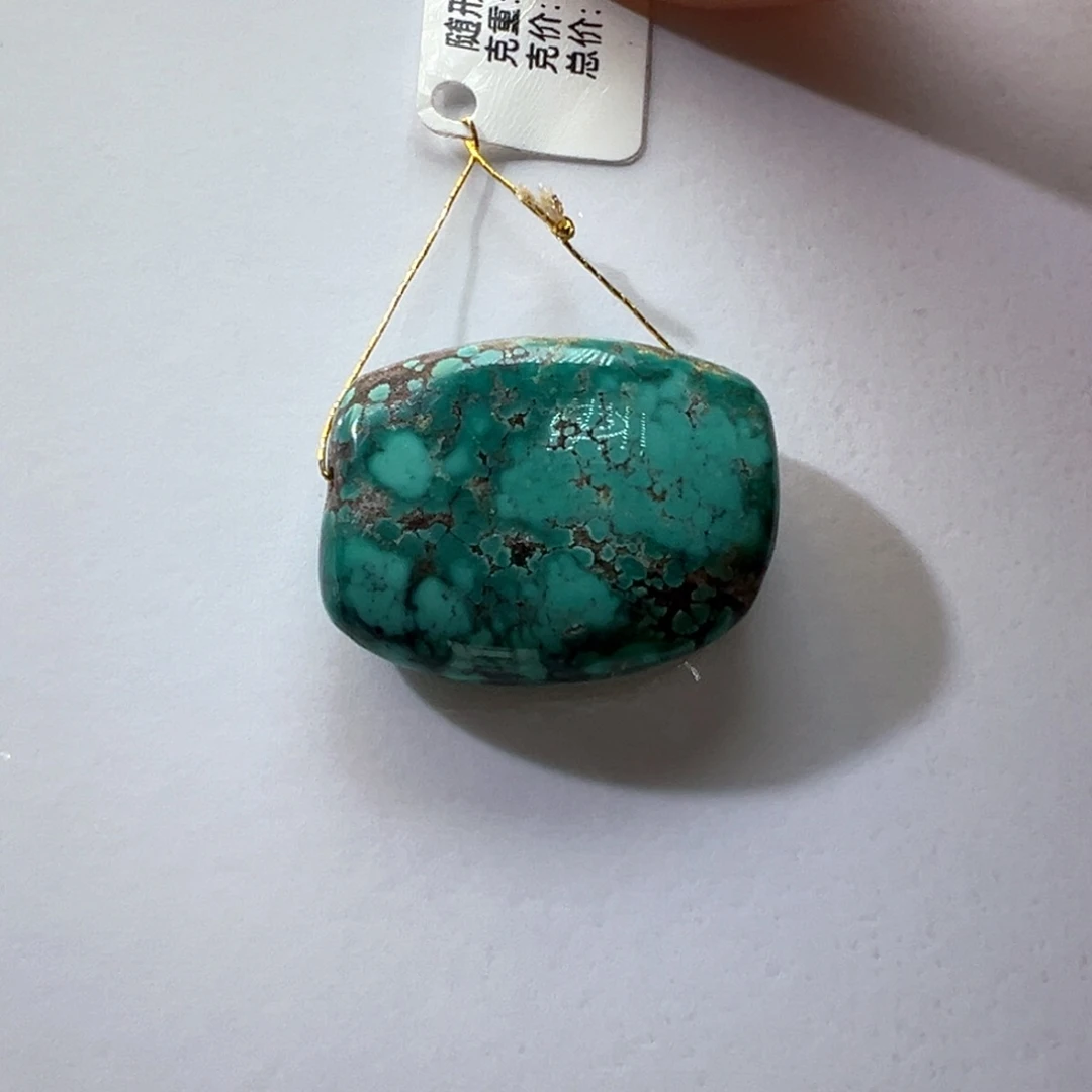 绿松石未镶嵌挂件