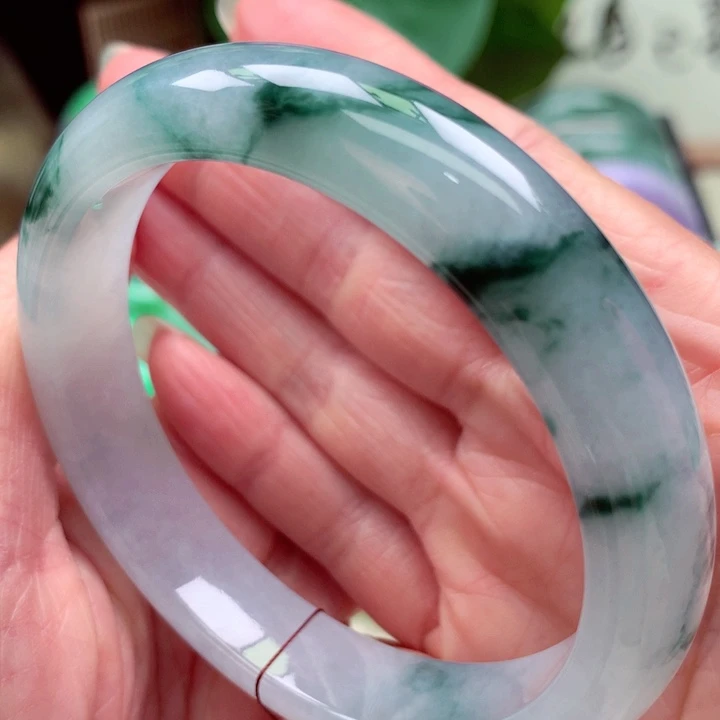 翡翠未镶嵌手镯天然翡翠手镯