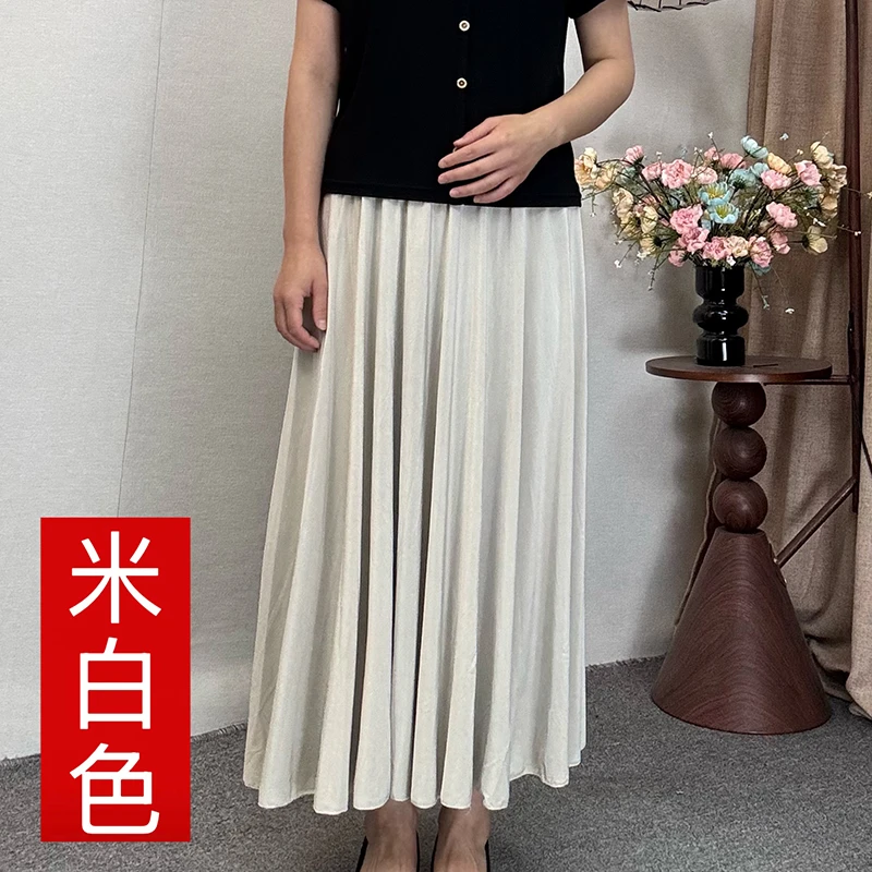 夏季碎花显瘦女装半身裙时尚气质印花妈妈装大摆裙子中长裙女士