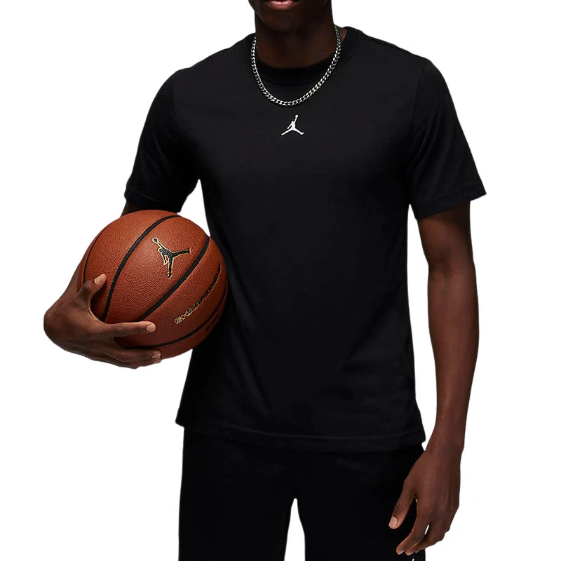 NIKE/耐克男子短袖休闲圆领舒适黑色百搭速干运动T恤 FN5830010