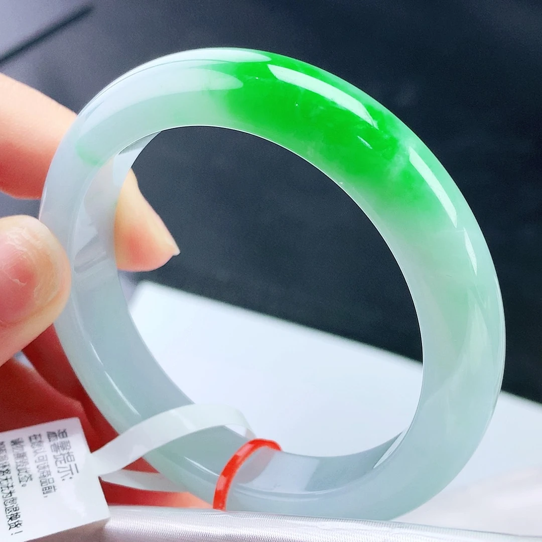 未镶嵌手镯翡翠53圈