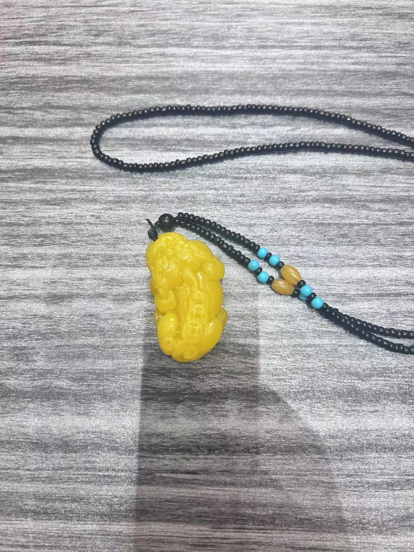 【设计师款】时尚精美黄貔貅创意饰品