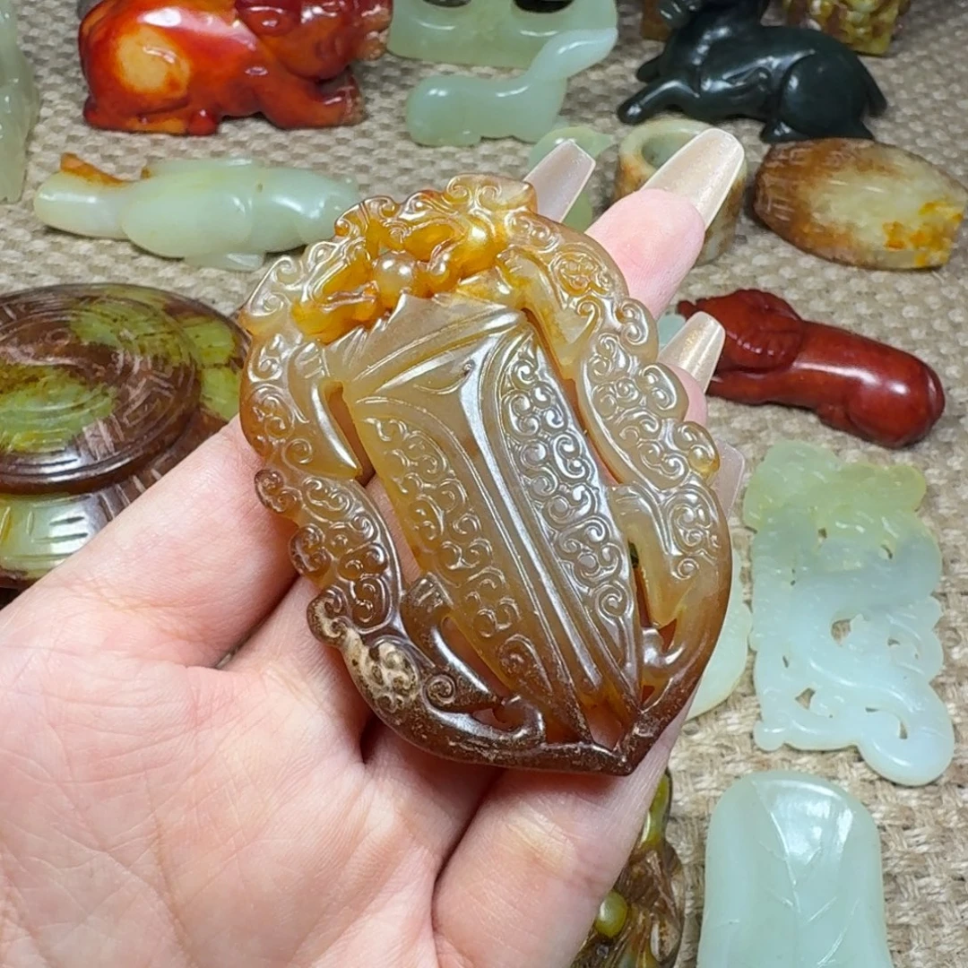 吊坠白玉菩提挂件