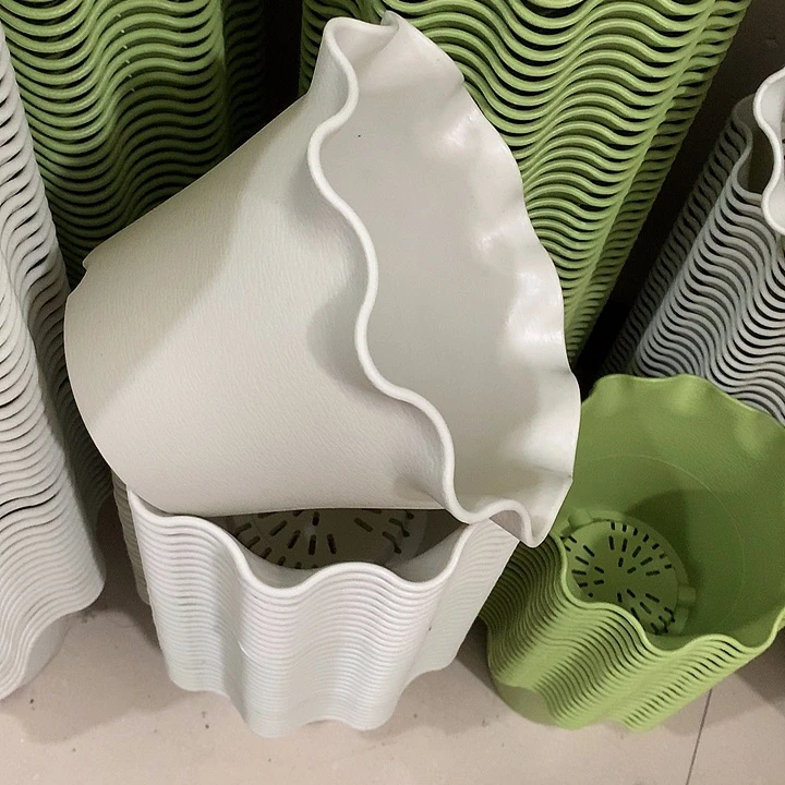 荷叶口20高14米白5个无托