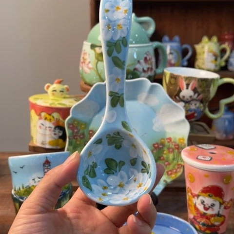 炉景德镇釉下手绘陶瓷