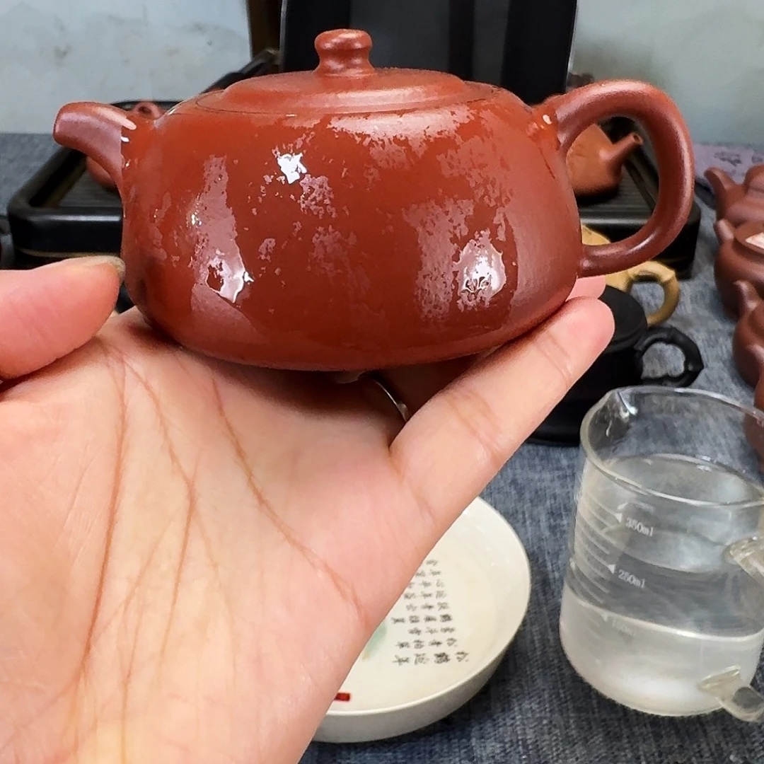 茶壶紫砂全手工紫砂壶井栏