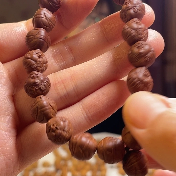 手串/手链橄榄核龙纹tao he