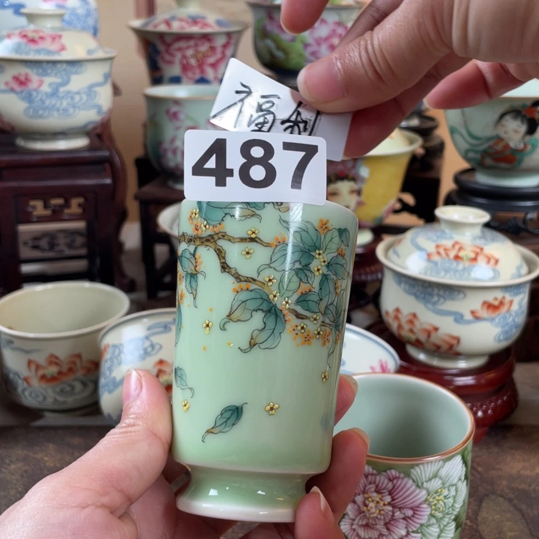 景德镇手绘茶具原创