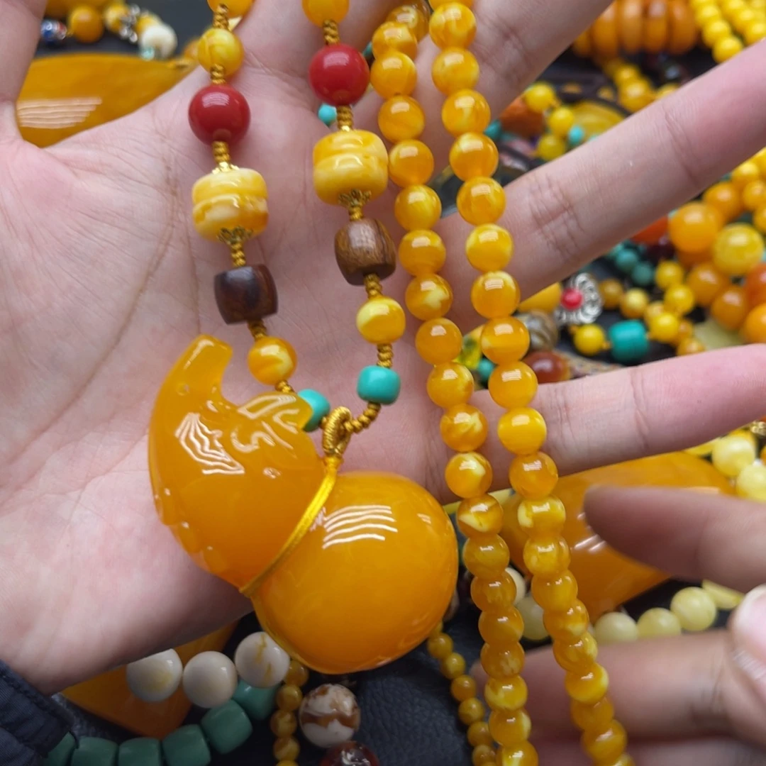 蜜糖色葫芦吊坠吊坠