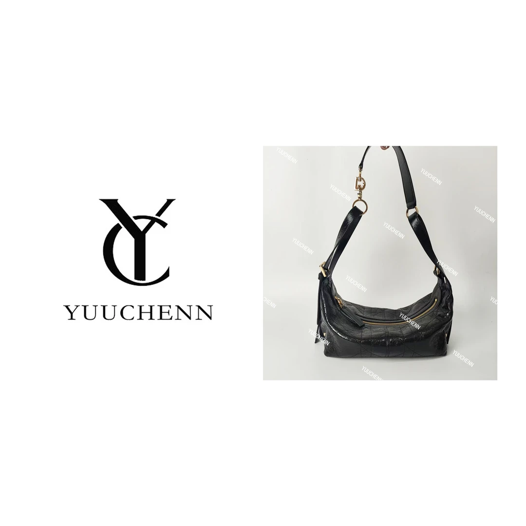 YUUCHENN/【D-Jorney】进口牛皮25cm 黑色 HH5809