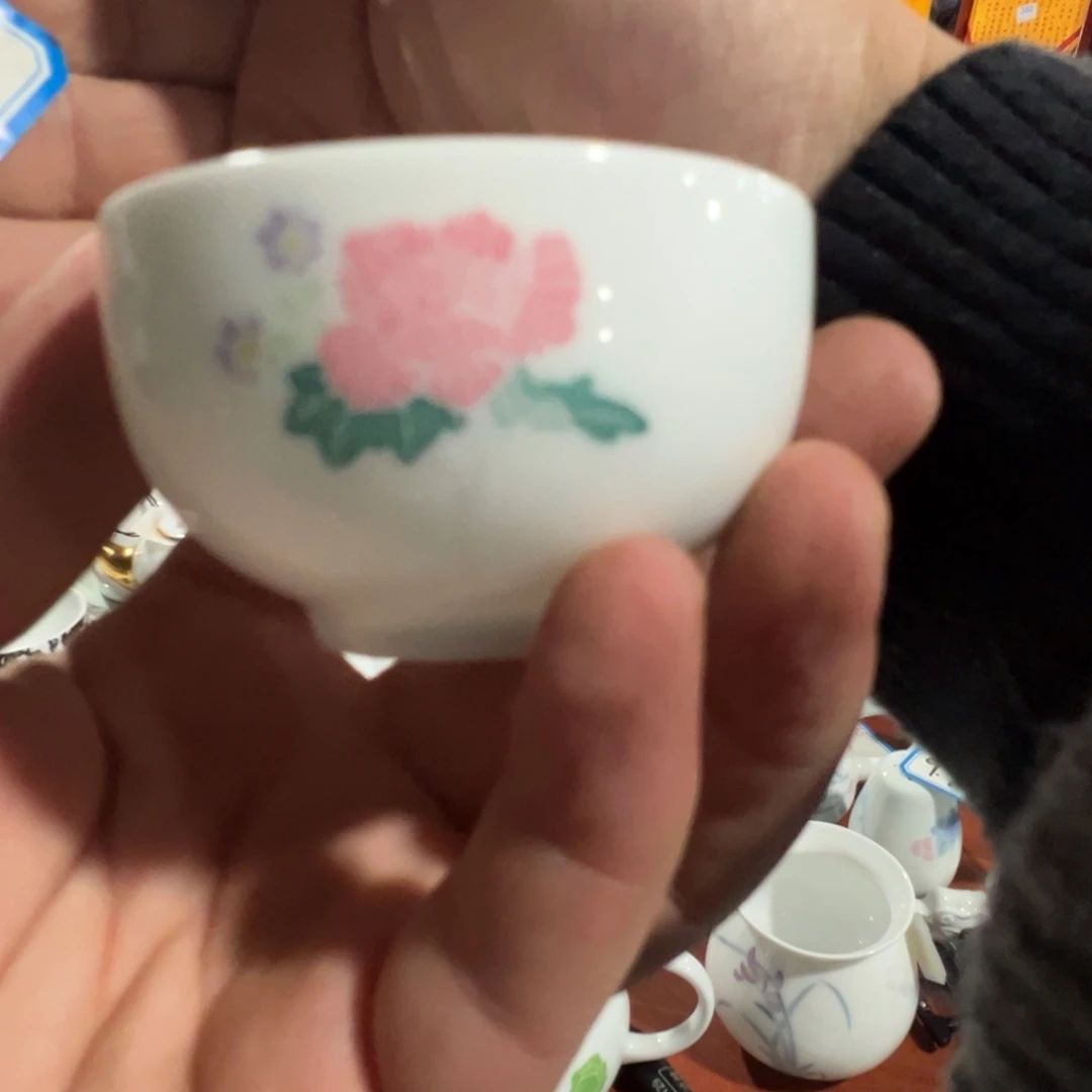 醴陵老厂瓷微瑕慎拍