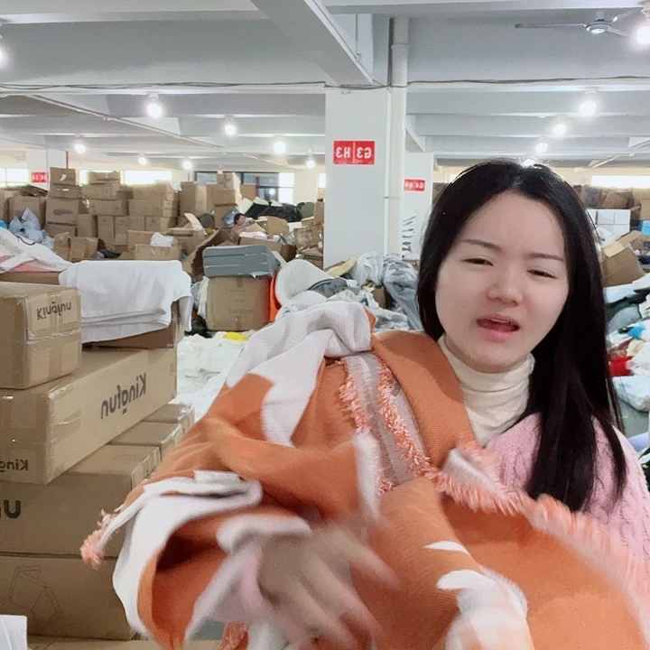 橘色沙发盖布180*400