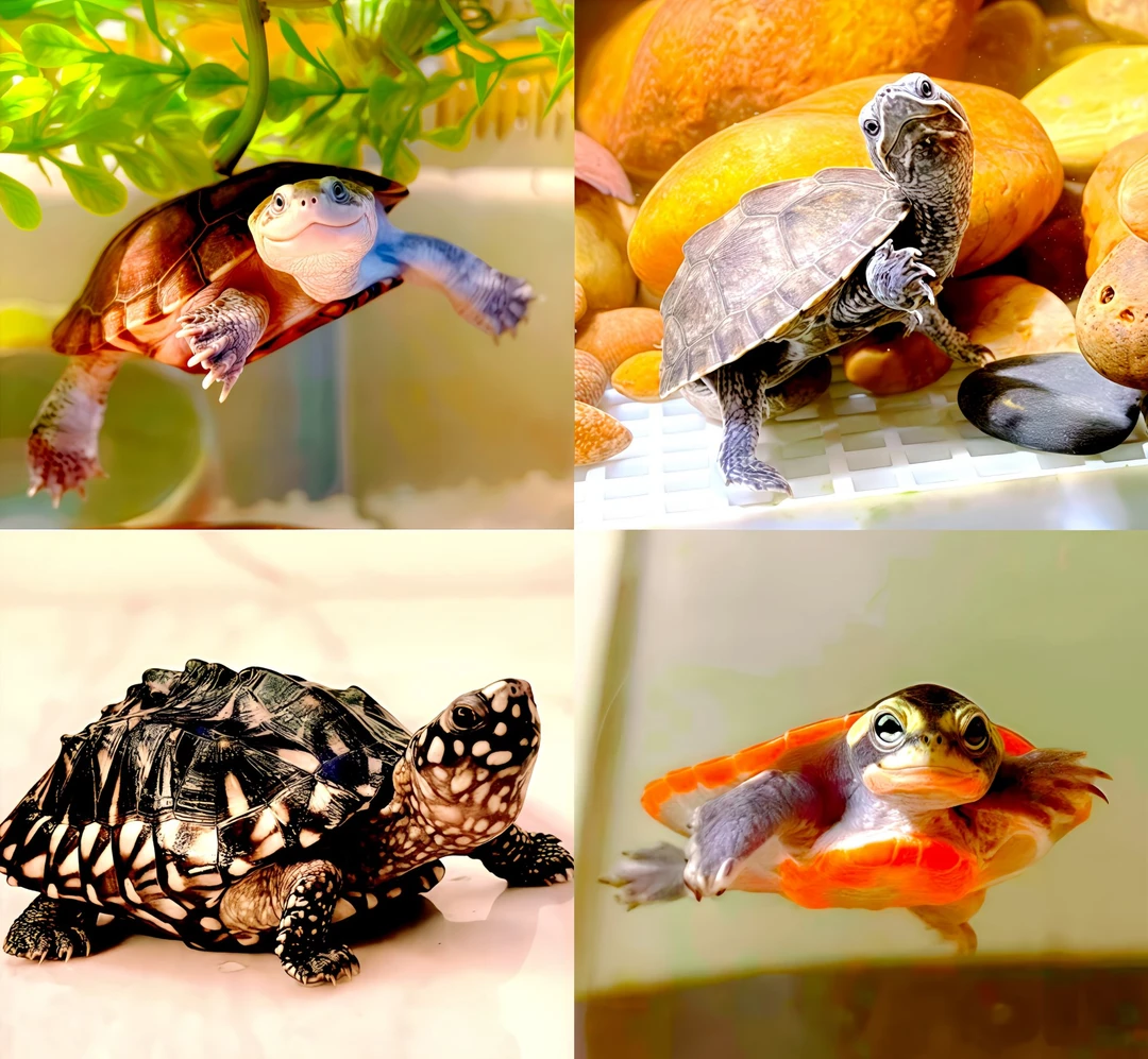 (直播间链接）活体宠物乌龟一物一拍