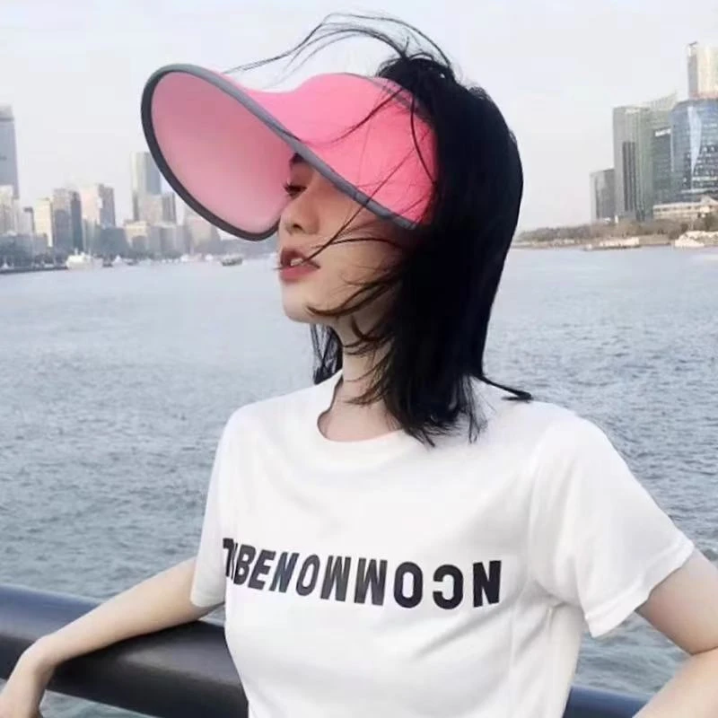 帽子女士夏季防晒遮阳凉帽韩版夏天户外防紫外线太阳帽
