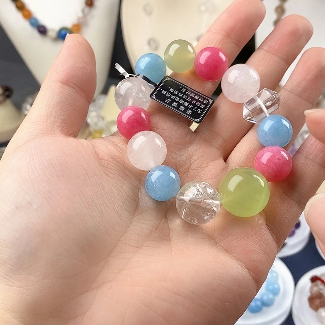 银S925镶嵌手链水晶