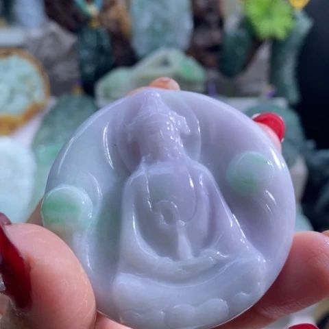 【闪购商品】颈饰未镶嵌翡翠观音